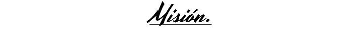 Misión.
